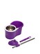 Cady One 360 Rotatable Bucket And Floor Mop Set, Purple