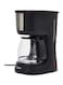 Dessini Electric Coffee Maker 1000W 888 Black/Clear/Clear