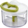 TEFAL Non Electric&nbsp; 500ml Manual Chopper, Transparent/Black/Green,&nbsp; K1330404