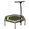 YALLA HomeGym Exercise Trampoline with Adjustable Handrail Bar, Indoor And Outdoor for Adults &amp; Kids
