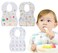 Star Babies Combo Pack (10pcs Dispsosable Changing Mats + 10pcs Disposable Bibs)