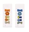 Aiwanto - 2 Set Hair Accessories For Baby Girl Bowknots Beautiful Hair Clips For Baby Girls (Orange &amp; Blue)