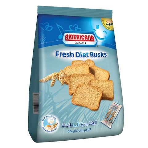 Buy Americana Diet Rusk 350g in Saudi Arabia