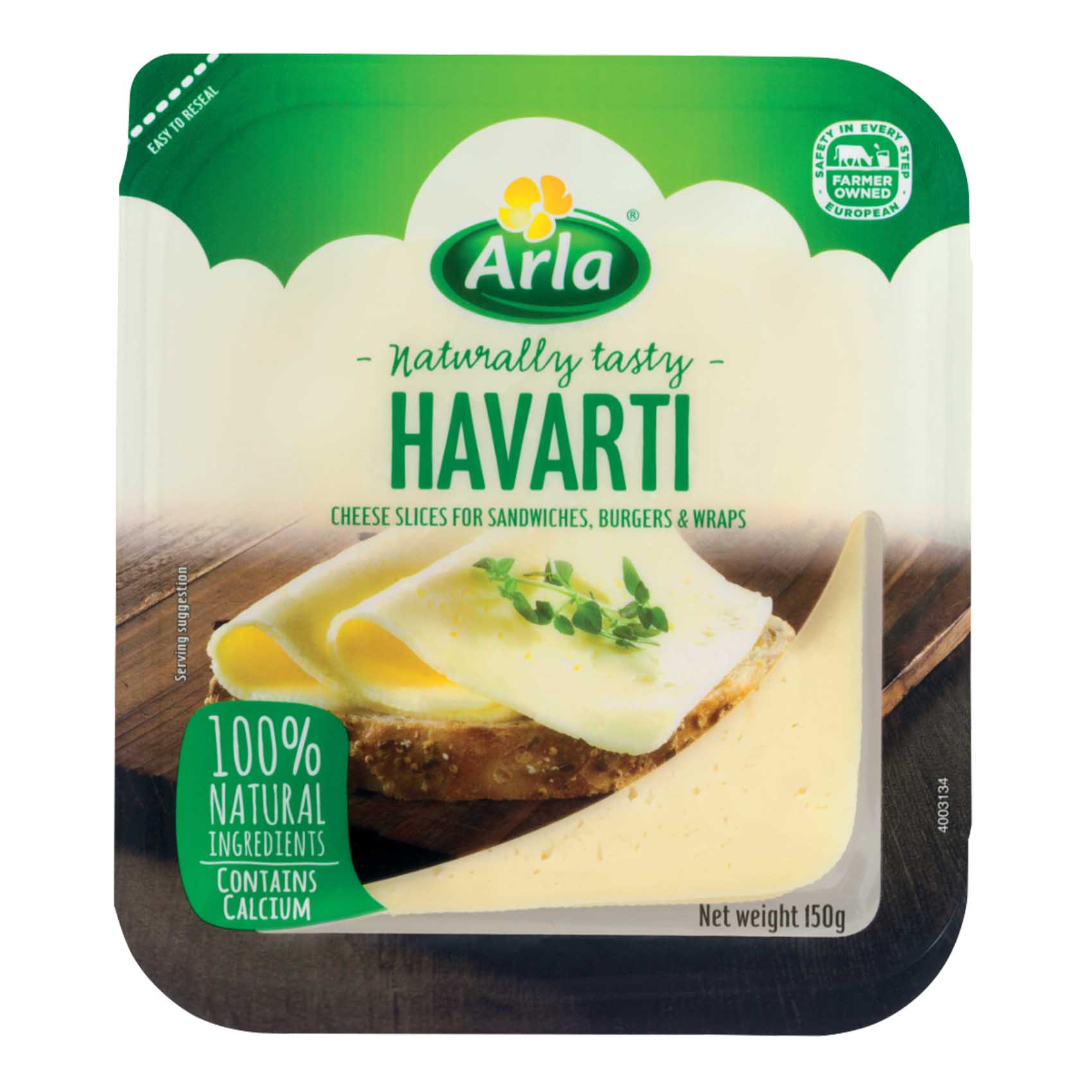 Arla Havarti Cheese Slices 150G