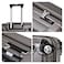 Eminent Hard Case Travel Bag Medium Luggage Trolley Polycarbonate Lightweight Suitcase 4 Quiet Double Spinner Wheels With Tsa Lock KJ97 Gold Grey