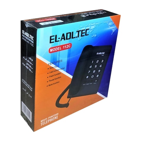 EL-ADL Tecch Model 112C Phone - Black