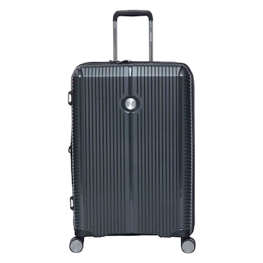 Verage 20076 Rome Hardside Expandable Luggage Trolley Bag 19 Inch Black