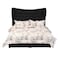 In House Lisbon Velvet Bed Frame - Queen - 200x160 cm - Black