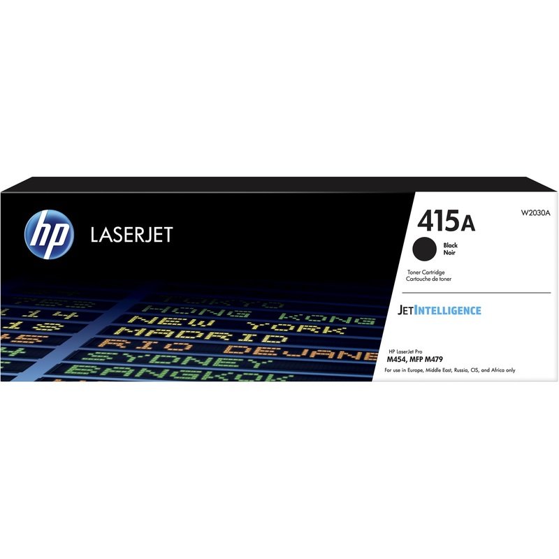 HP 415A Black Laserjet Toner Cartridge, W2030A Cartridge