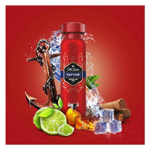 Old Spice Captain Deodorant Body Spray 150ml