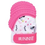 Buy Disney Minnie Mouse Baby Teething Mitten Chew Toy Pink in UAE