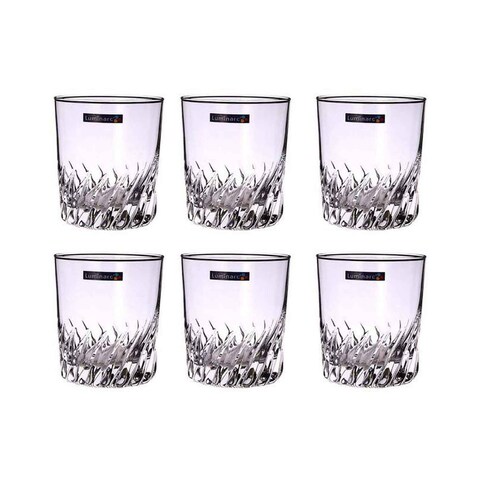 Luminarc Flamenco Tumbler - 6 Pieces - Clear