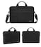 13 Inches Laptop Bag Fits Up to 14 Inches Laptop Water Resistant Premium Quality Fabric for 13 inch/14 inch Laptops top loader Design - Black