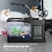 Vsell24 Mini Aquarium Fish Tank Usb Lcd Display Led Clock With Water Pump And Accessories Black
