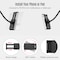 Generic-8 Inch 3200K-5500K Diammable Ring Video Light Live Stream Set 10 Level Brightness CRI 90+ with Pad Holder Phone Holder Microphone Stand for YouTube Video Live Making-up Vlogging Portrait Photography