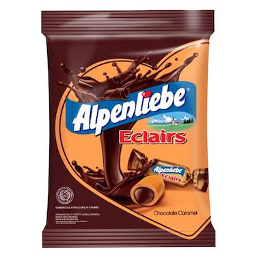 Alpenliebe Chocolate Caramel Eclairs Candy 144g
