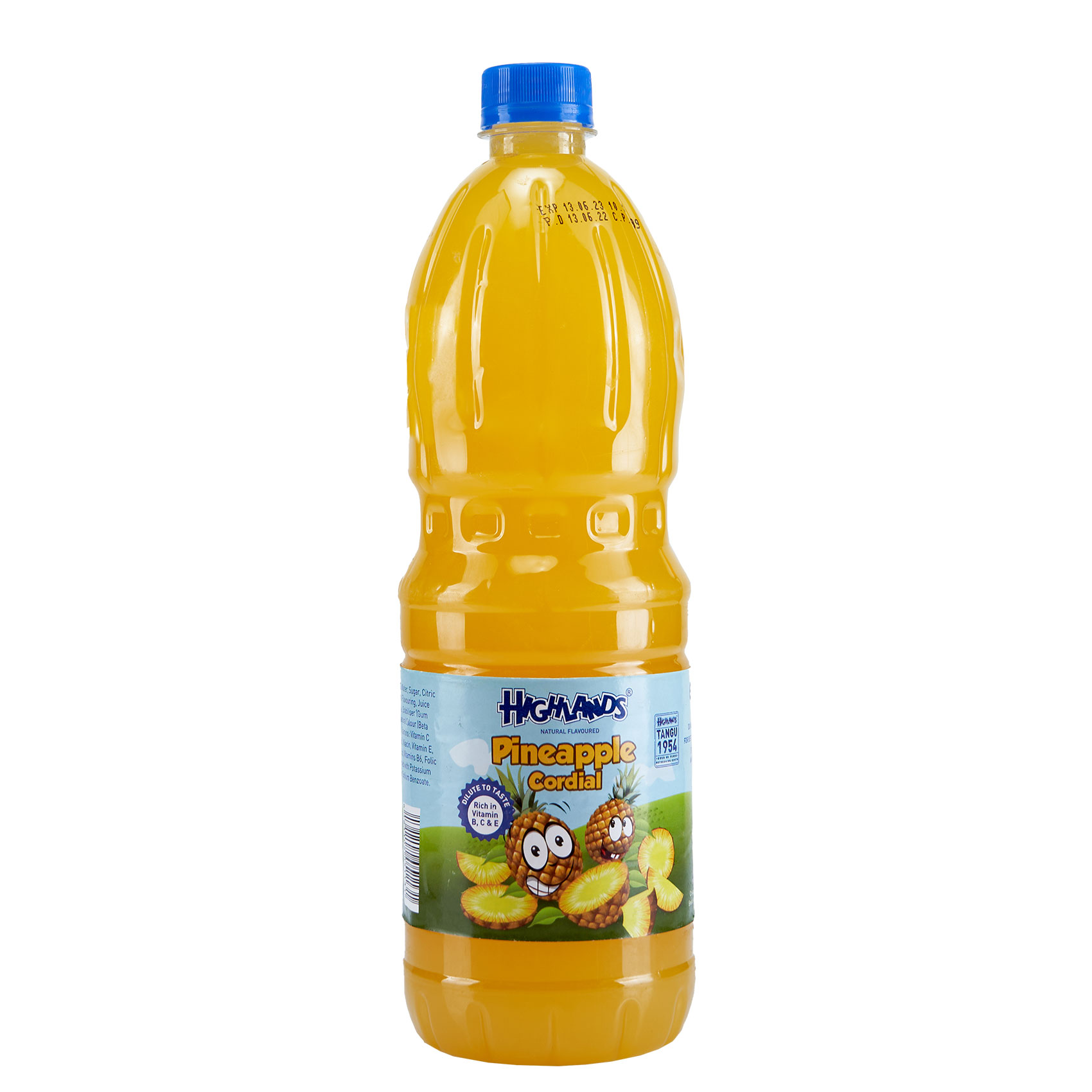 Highlands Cordial Pineapple Juice 1L