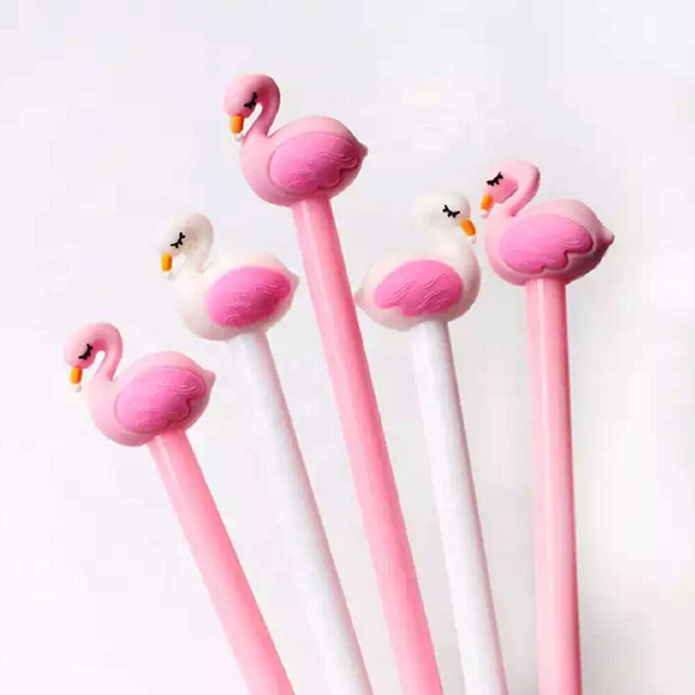Buy 5-Piece Flamingo Ballpoint Light Up LED Pens Pink and White Online ...