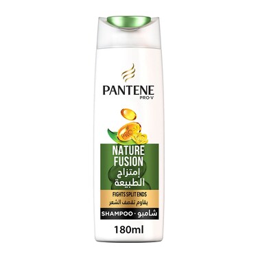Pantene Shampoo, Nature Fusion - 180 ml