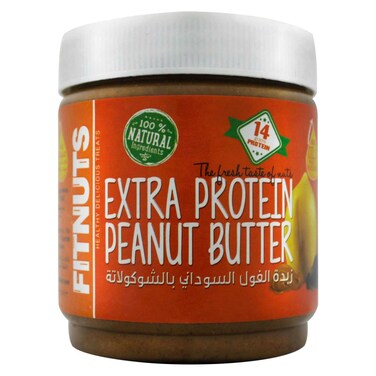 Fit Nuts Peanut Butter Extra Protein Chocolate - 320 gram