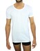 3 - Pieces Rayan Men Round Neck Undershirt Cotton 100% White 3XL