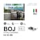 BOJ 90CM Vitro Ceramic HOB VCH-590S, Front Touch Control, Black Frameless, 3 Dual Highlight Zones, Easy to Clean Ceramic Glass, Made In Italy