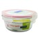 Glasslock Oven Safe Round Storage Container Clear 450ml