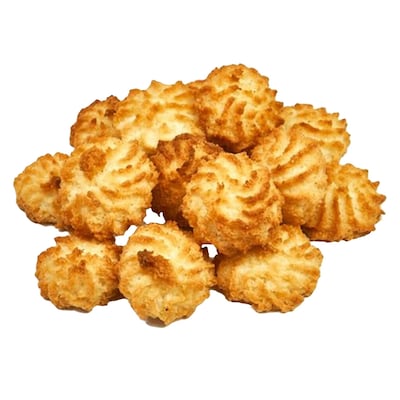 Coated Coconut Macaroon Cookies