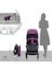 Moon Compact - Cabin Stroller, Purple
