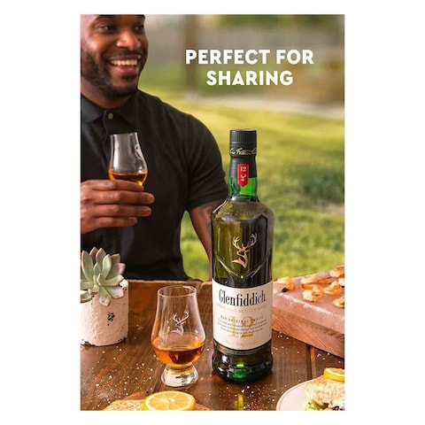 Glenfiddich 12 Year Old Single Malt Scotch Whisky 750ml