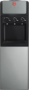 Hoover 3 Tap Top Loading Water Dispenser With Cabinet, 3 Water Spouts for Hot, Cold, Child Safety Lock, Knob Control, Stretched Stainless Cold Tank, 1 Year Warranty,Silver Grey - HWD-SC-02S