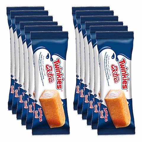 Twinkies Extra Cake With Cream Filling  - 42 Gram - 20 Count