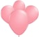 Generic Party Fun Standard Clear Light Pink Balloon - 12Inches - (Pack Of 40 Units)