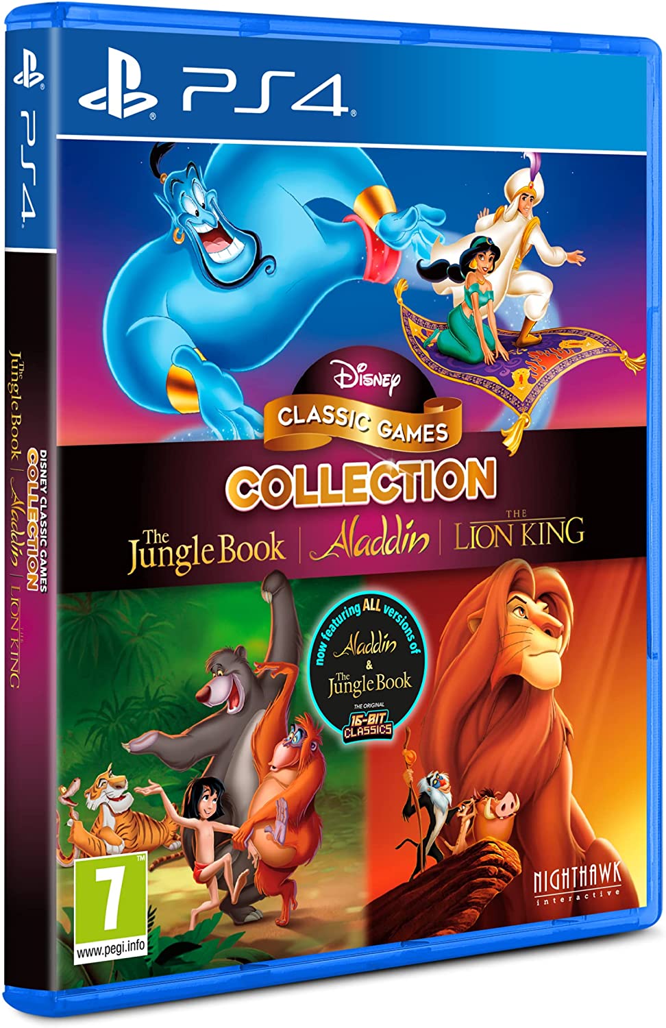 nighthawk Nighthawk Disney Classic Games Collection The Jungle Book Aladdin The Lion King PS4