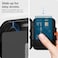 Spigen Lock Fit (MagFit) Magnetic Wallet Card Holder [up to 6 Cards] MagSafe Compatible with iPhone 15 Pro Max / 15 Pro / 15 Plus / 15 / iPhone 14/13/12 series - Black