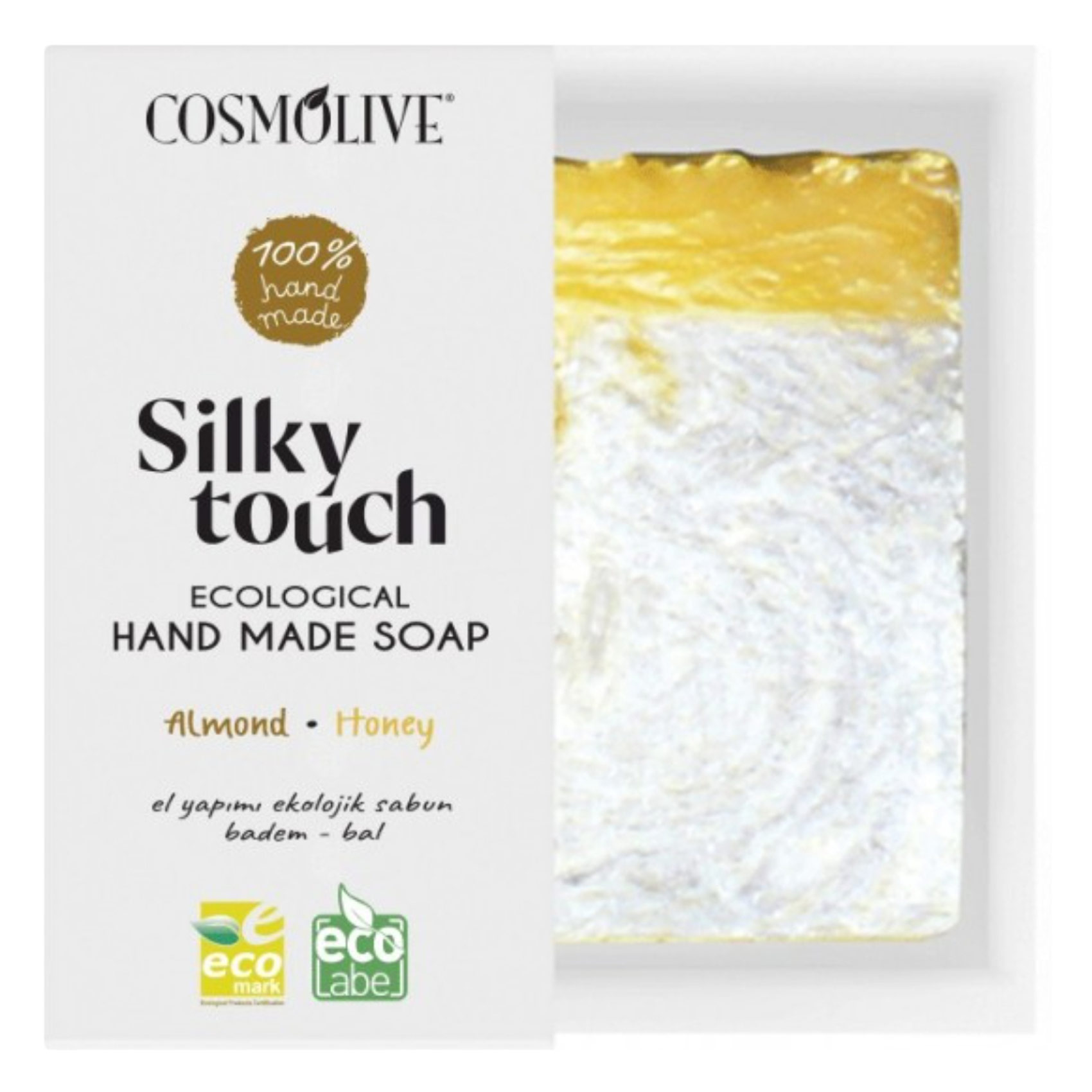 Cosmolive Almond And Honey Silky Touch Handmade Soap 100g