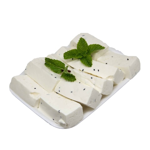 White Cheese With Black Seeds