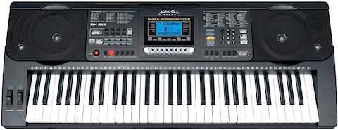 Mike Music 61 Keys Full Size Electronic Piano Keyboard portable Musical Instrument (812 with Stand&amp;Bag)