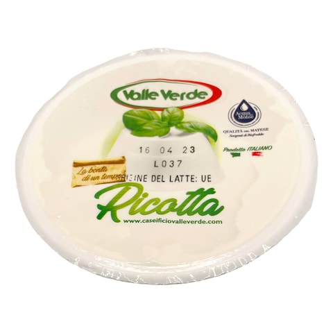 Valleverde Cow Ricotta Cheese 250g