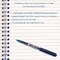 Generic Uni-Ball Eye Ub-150 Blue [Pack Of 3] Micro 0.5mm Tip Rollerball Pen