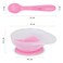Disney Minnie Mouse Silicone Suction Bowl And Spoon Set Pink