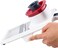 Zyliss Easy Control Handheld Slicer, White, Grey And Red