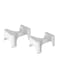 Generic Bathroom Toilet Stool White