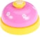 Vsell24 Pet Training Bell Dog Puppy Kitten Potty Training Bells Footprint Pattern Doorbell Buttons For Communication Pink/Yellow