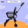 Lovely Baby Light Weight Traveller Stroller For Kids LB 717 - Grey