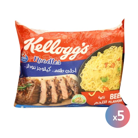 كيلوجز نودلز - طعم اللحم - 70 جرام - 5 كيس
