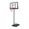 XIANGYU Inground adjustable height basketball hoop stand, steel ring with springs portable basketball hoop stand for kids