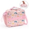 Bamboo Bark Butterfly print insulated Lunch Bag with 3 carrying options