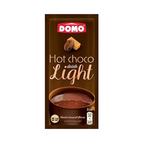 Domo Mocha Caramel Light Hot Chocolate Drink 10GR