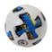 كرة قدم  No. 5 007 أبيض بطباعة زرقاء